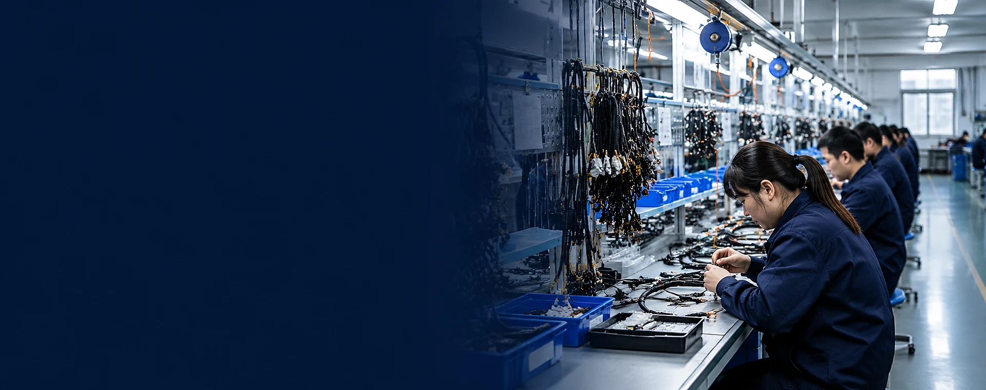 Custom electronic wire harness manufacturing for compact electronic equipment
