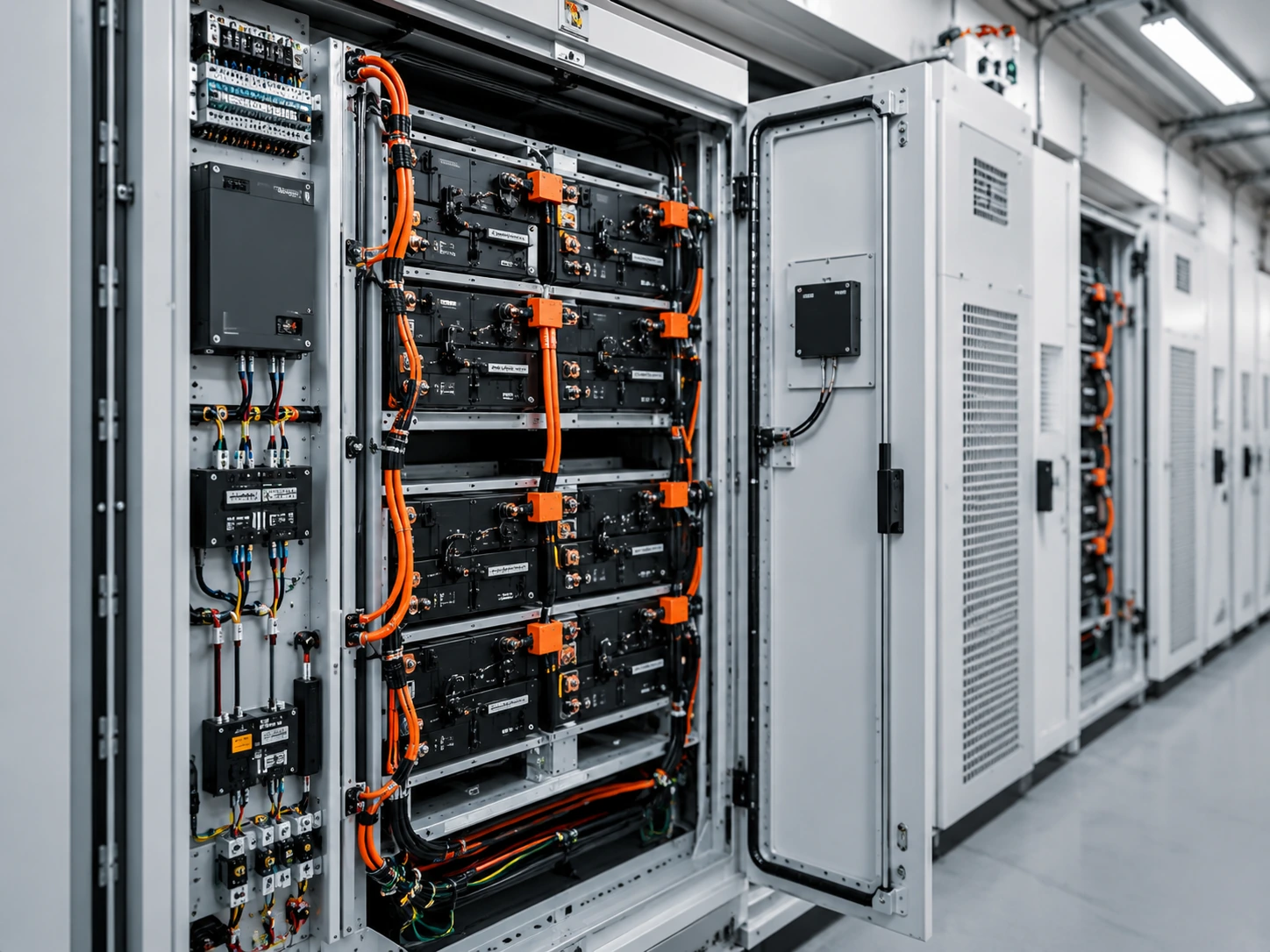 Energy storage wire harness application