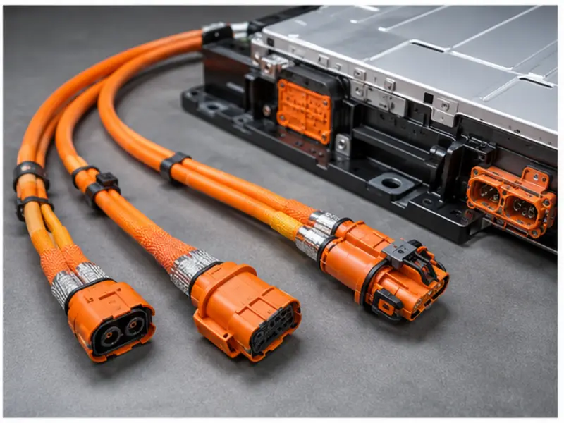 High voltage wire harness