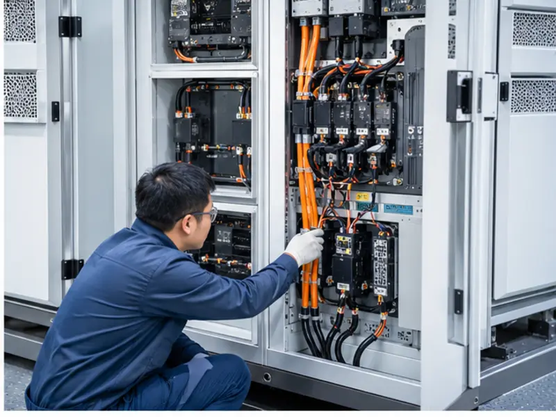 Energy storage wiring harness