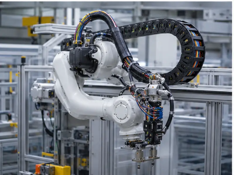 Robotics wiring harness