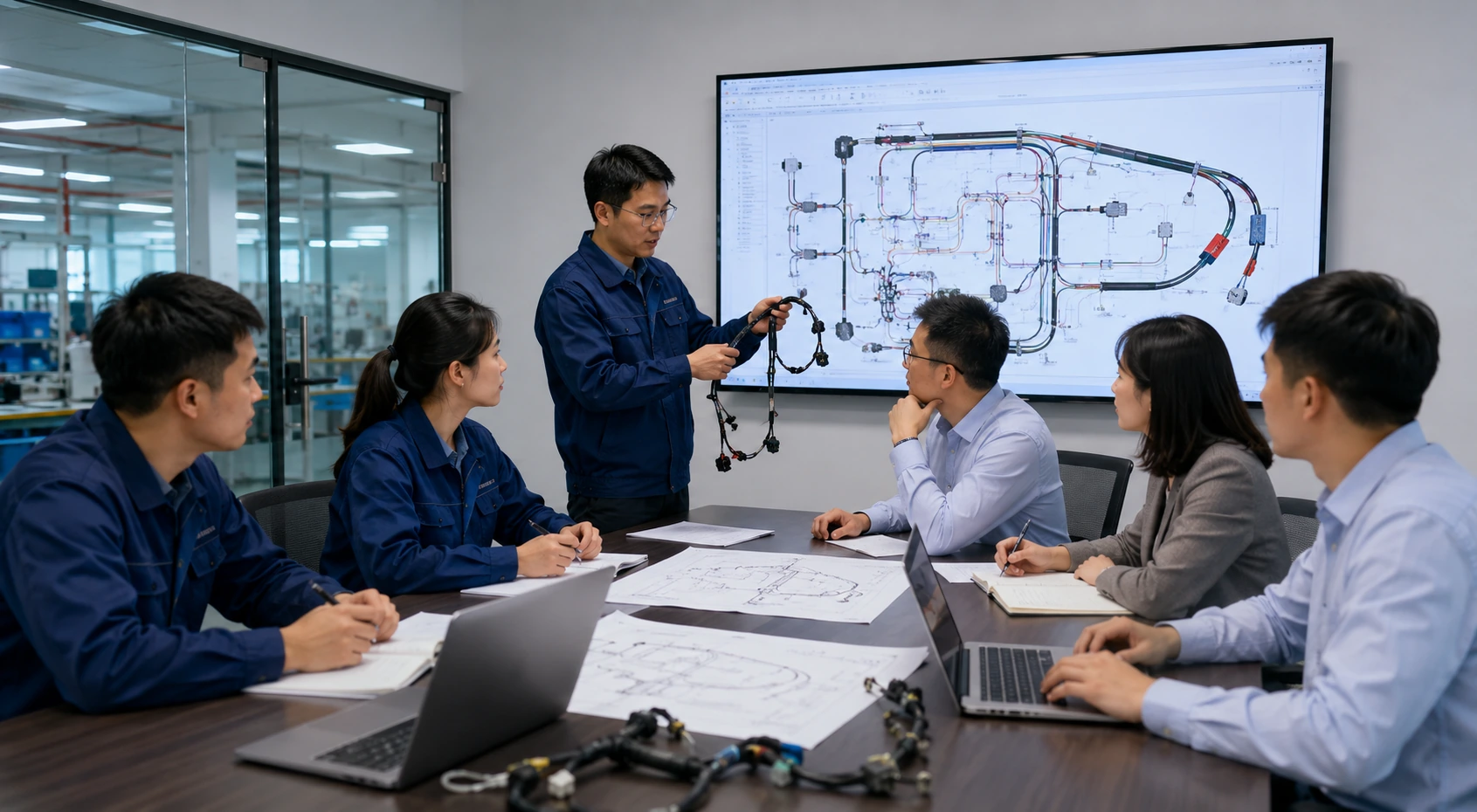 JowChain engineering and project support team meeting